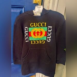 CHILDREN'S PRINTED COTTON LONG SWEATSHIRT